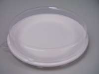 Molded Pulp Plate with clear cover