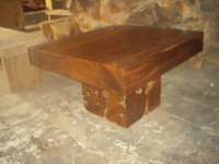 Suar Wood Square Coffee Table