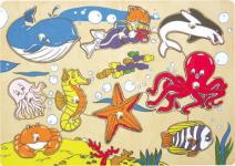 Puzzle magnet Under the Sea (Diver)