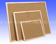 Wooden Frame Natural Cork Board   (CT52)