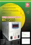 Digital Battery Charger BC-215 ( 12V ,  24V ,  48V )