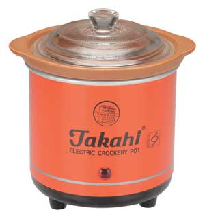 Takahi Electric Crockery Pot ( Slow Cooker )