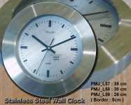 PMJ_ L57_ 58_ 59 SS WALL CLOCK / JAM PROMOSI / JAM DINDING