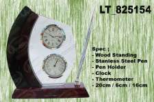 LT_ 852154 Metal Desk Clock / JAM Meja Corporate Merchandise / Souvenir / Promotion