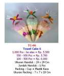 Towel Cake / Souvenir Handuk TC06