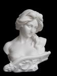 Porcelain Music Women-Porcelain Statues