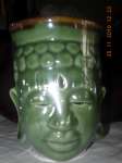 Barner Budha Kramik + lilin ,  minyak Aromaterapy 2 btl ( 10cc)