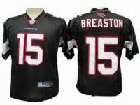 Arizona Cardinals Steve Breaston 15 black Jersey