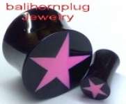 body part piercing horn plugs and tunnelsjewelry