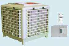 Evaporate Air cooler JQSK-A12	 JQSK-A15	 JQSK-A18 Single speed LCD control system
