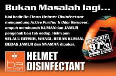 Be Clean Helmet Disinfectant