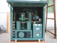 Oil filtration machine