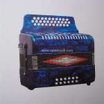 Sinomusik Button organ accordion/ bayan accordion/ adult accordion
