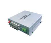 8 channels fiber video converter,  optical video multiplexer: FOV-8