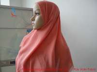 114cm* 114cm polyester jilbab