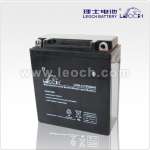 LEOCH Maintenance Free Motorcycle Battery With 12V5AH