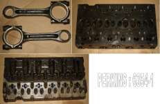 CONNECTING ROD AND CYLINDER HEAD FOR PERKINS DIESEL ENGINE. TYPE : 6354-1