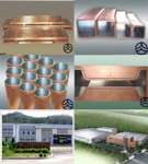 copper mould tube/ plate for continuous casting machine