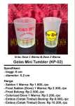 GELAS MINI TUMBLER ( KP-02)