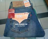 CELANA JEANS LEVI' S 501 KANCING KW SUPER ASLI