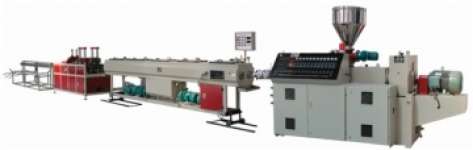 PVC Twin Pipe Extrusion Line