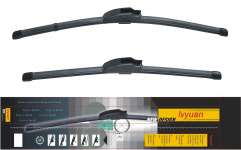 flat wiper blades with cover