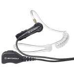 Microphone MOTOROLA PMLN-4606A,  2 Wire Surveillance ( Untuk Digunakan dengan HT Gp 3188,  Gp 2000,  Cp Series )