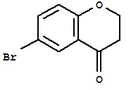 4H-1-Benzopyran-4-one,  6-bromo-2,  3-dihydro-
