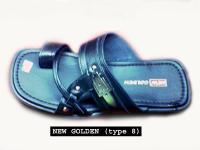 sandal kulit NEW GOLDEN