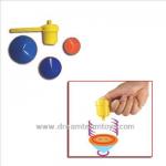 Spin top with handle toys