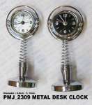 PMJ_ 2309 METAL DESK CLOCK / Jam Meja / Jam Promosi / Hadiah / Souvenir