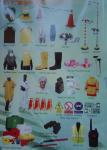 safety equipment,  helmet,  shoes,  gogle,  ear plug,  mask,  rain coat,  etc