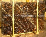 BLACK AND GOLD MARBLE SLABS