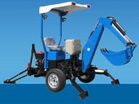 Towable Backhoe with Diesel Engine (model XL-BH-001)