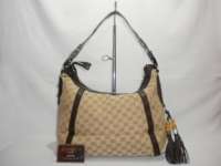 GUCCI-T37	 Tas Gucci Rumbai Kanvas Brown