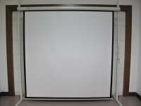 Electric projection screen projection