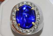 High Quality & Rare Kosmir Blue Safir Star No Heat TOP ( SPS 071) = SOLD OUT / TERJUAL