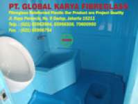 TOILET UNTUK PROYEK/ TOILET PORTABLE UNTUK ACARA PAMERAN/ TOILET TEMPORARY/ TOILET UMUM/ TOILET FIBER UNTUK WC UMUM/ TOILET YANG BISA DI PINDAH-PINDAH/ PORTABLE TOILET UNTUK TOILET UMUM/ TEMPAT UMUM