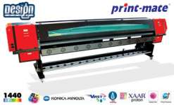 Mesin Printer Outdoor Vast Design Technologi Printhead Xaar 382 Proton
