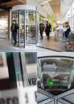 automatic glass door