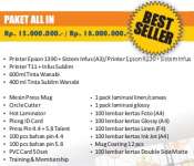 Paket All In ( Foto,  Mug,  Pin,  Id Card)