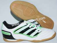 Sepatu Futsal Adidas Predator Putih lis Ijo