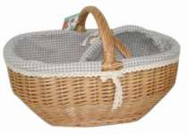 willow picnic basket,  willow basket