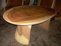Suar Wood Oval dinning table