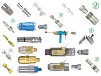 NITTO KOHKI ( COUPLING ) : Nitto Kohki' s clean room assembly facilities and superior designs allow us to offer a wide range of specialty semiconductor quick disconnects for your high purity systems. Using Nitto Kohki couplers helps keep impurities out of
