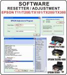 Software Adjustment / Resetter Program Epson T11/ T10/ T20E/ T23/ T26/ TX101/ TX100/ TX105/ TX200/ TX209/ TX300/ TX400/ TX700/ TX800/ T 30/ T3