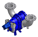 Vogelsang Pump with Hydraulic motor