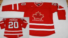 sell 2009 new authentic hockey jerseys jersey olympic hockey jersey # 20 PRONGER MAPLE LEAFS