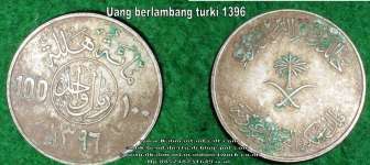 ( Ready Stok Langka ) Uang koin 100 Berlambang turki ( kode barang: 0152)