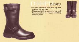 CHEETAH D109PU Boot Safety Shoes